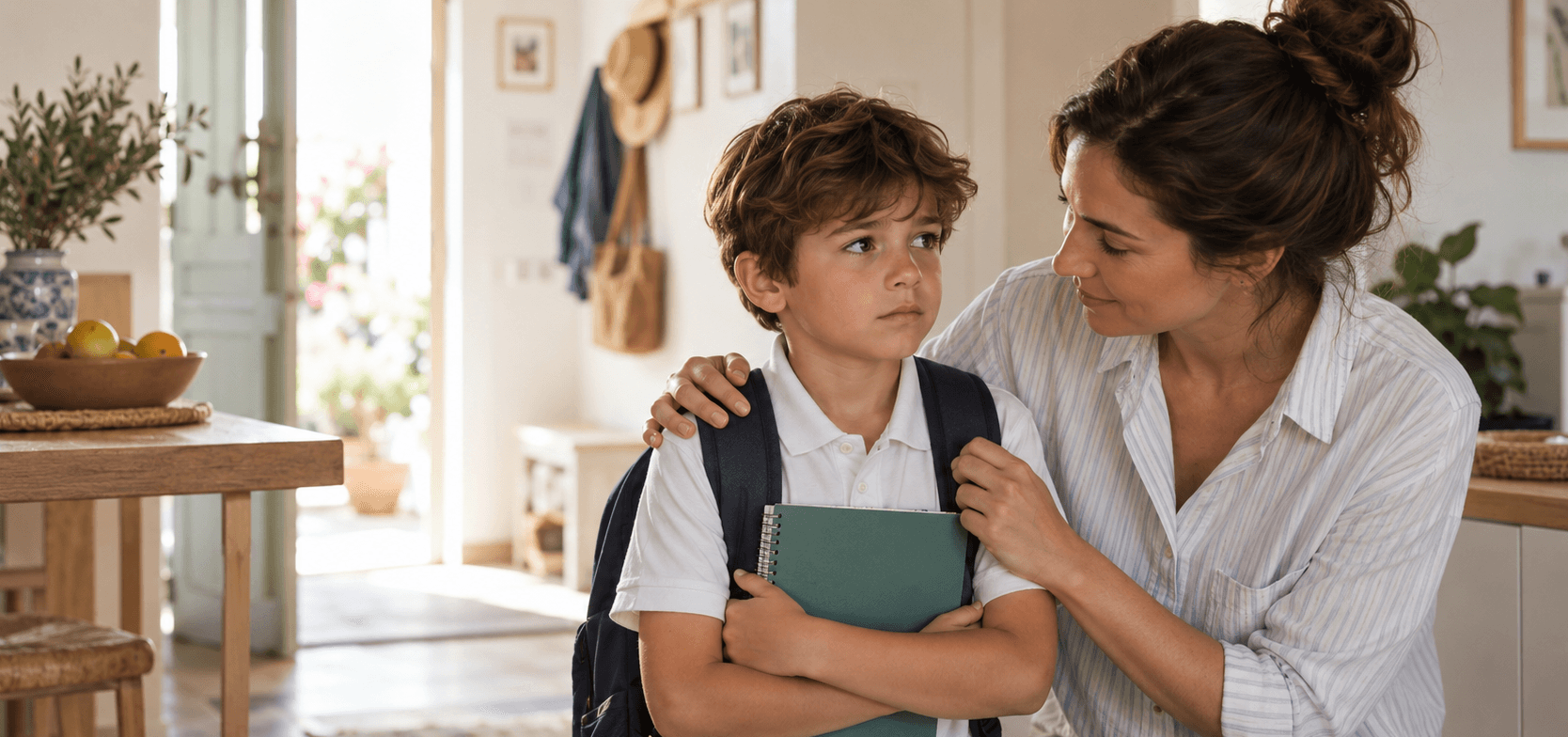 Com gestionar la tornada a l’escola dels nens: símptomes i consells per fer-la més fàcil